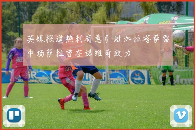 英媒报道热刺有意引进加拉塔萨雷中场萨拉曾在诺维奇效力